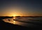 Enchanting Sunset At Byron Bay Beach Queensland Australia