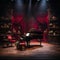 Enchanting Theater Stage: A Captivating Blend of Elegance and Nostalgia