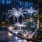 Enchanting Winter Wonderland in Greenhouse