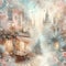 Enchanting winter wonderland: whimsical junk journals & magical misty streets