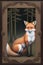 Enchanting Woodland Fox Art