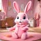 The Enchanting World of Pink Bunny