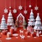 Enchanting Yuletide: Whimsical Papercraft Creations Bring Christmas Magic to Life