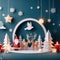 Enchanting Yuletide: Whimsical Papercraft Creations Bring Christmas Magic to Life