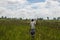 Encountering a Wild Elephant in the Okavango Delta