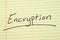 Encryption On A Yellow Legal Pad
