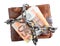End of personal spending. Wallet euro banknote in chain
