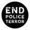 End Police Terror Illustration