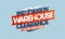 End of season warehouse clearance, further reductions - sale banner design