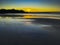 End of a tranquil winters day at Somerset Beach, Tasmania