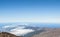 The end of the world. View fron Teide volcano.