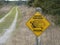 Endangered Gopher Tortoise Crossing Sign
