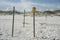 Endangered Sea Turtle Nest Protection at Florida Beach