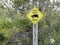 Endangered Threatened Gopher Tortoise Crossing Sign