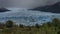 The endless amazing Perito Moreno Glacier is visible from the observation deck.