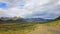 Endless Dempster Highway near the arctic circle, Canada