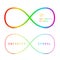 Endless Icons. Colorful Vector Infinity Symbols