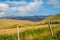 Endless kazakh grassland steppe landscape