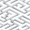 Endless Labyrinth. Seamless Background Pattern