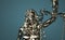 Endless loop 4k video Lady Justice Statue. Prores 4444