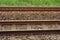 An endless railroad track