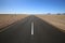 Endless road in namibia