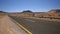 Endless road in namibia