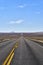 Endless road in Utah, canyon lands nation park