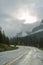Endless roads in Banff