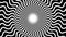 Endless rotating hypnotic spiral loopable animation