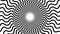 Endless rotating hypnotic spiral loopable animation