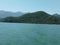 The endless Skadar Lake, surrounded by the majestic mountains in Montenegro.