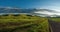 The endless steppes of Khakassia windy