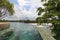 An endless tropical rim flow pool over looking the beaches of Galle - Sri Lanka