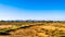 Endless wide open landscape of the semi desert Karoo Region in Free State and Eastern Cape