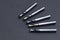 endmill set. cutting tools special. spiral right hand. material Carbide. coating Titanium nitride. Used for