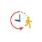 Endurance icon. Simple flat element from fitness collection. Creative endurance icon for templates, software and apps