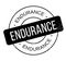 Endurance rubber stamp