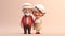 Enduring Love: Tiny Cute 3D Elderly Couple