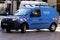 ENEDIS edf logo sign on blue panel van truck electricity provider french distribution