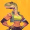 Energetic Fitness Raptor - Get Fit with Prehistoric Power!