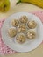 Energy balls from roasted barley flour