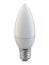 Energy efficiency LED light bulb - candle shape. Power saving lamp