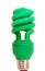 Energy efficient green light bulb