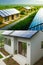 energy efficient houses solar panels rainwater harvesting generative ai