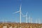 Energy Farm - Windmills in the California Desert Mountains