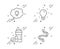 Energy, Light bulb and Medical drugs icons set. Timeline sign. Lightbulb, Lamp energy, Medicine bottle. Vector