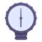 Energy manometer icon, cartoon style