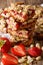 Energy muesli bars with strawberry, pumpkin seeds and peanuts cl