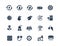 Energy Related Icons in Glyph Style